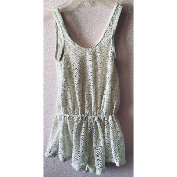 Malibu girls swim coverup romper size small - Picture 7 of 8